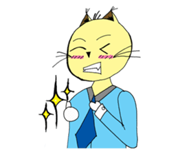 Foi Thong - The sensitive cat sticker #12456787