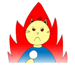 Foi Thong - The sensitive cat sticker #12456791