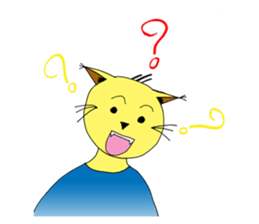 Foi Thong - The sensitive cat sticker #12456802