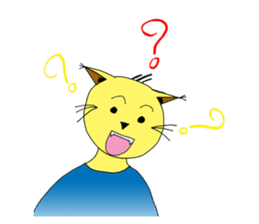 Foi Thong - The sensitive cat sticker #12456802