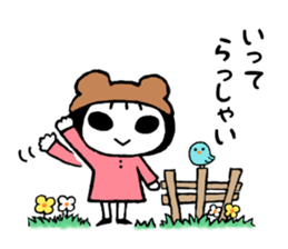 kumamimi-chan 2 sticker #12456889