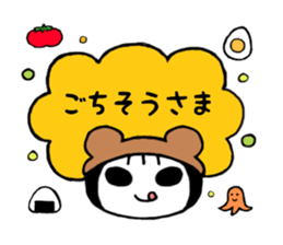 kumamimi-chan 2 sticker #12456894