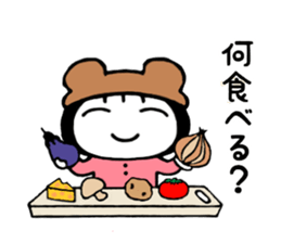 kumamimi-chan 2 sticker #12456897