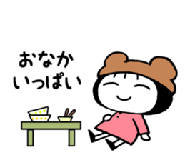 kumamimi-chan 2 sticker #12456899