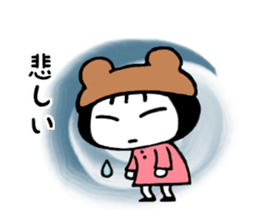kumamimi-chan 2 sticker #12456908