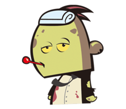 Zombu sticker #12457375