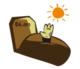 Zombu sticker #12457380