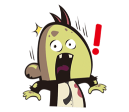 Zombu sticker #12457383