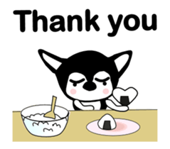 Animated Sticker Kawaii dog,Dub English! sticker #12457805