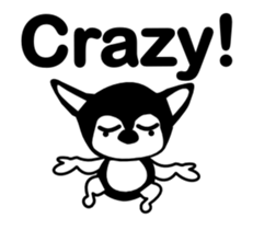 Animated Sticker Kawaii dog,Dub English! sticker #12457810