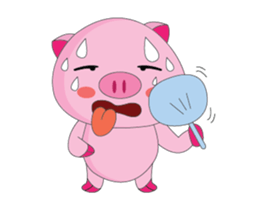 One of us: The Plump Pink, Animate Vol 3 sticker #12457814