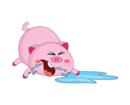 One of us: The Plump Pink, Animate Vol 3 sticker #12457815