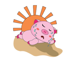 One of us: The Plump Pink, Animate Vol 3 sticker #12457816