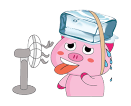 One of us: The Plump Pink, Animate Vol 3 sticker #12457818