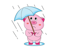 One of us: The Plump Pink, Animate Vol 3 sticker #12457819