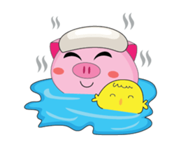 One of us: The Plump Pink, Animate Vol 3 sticker #12457820