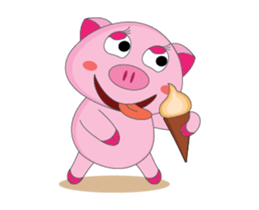 One of us: The Plump Pink, Animate Vol 3 sticker #12457821