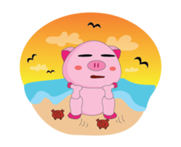 One of us: The Plump Pink, Animate Vol 3 sticker #12457822