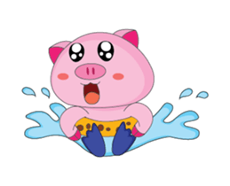 One of us: The Plump Pink, Animate Vol 3 sticker #12457824