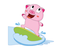 One of us: The Plump Pink, Animate Vol 3 sticker #12457827