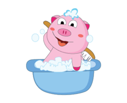 One of us: The Plump Pink, Animate Vol 3 sticker #12457830