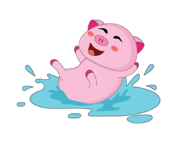 One of us: The Plump Pink, Animate Vol 3 sticker #12457831