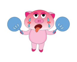 One of us: The Plump Pink, Animate Vol 3 sticker #12457832