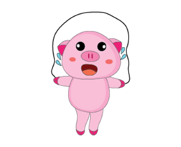 One of us: The Plump Pink, Animate Vol 3 sticker #12457834