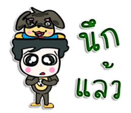 Hello!! My name is Masaru.^_^! sticker #12457886