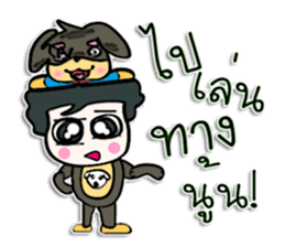 Hello!! My name is Masaru.^_^! sticker #12457887