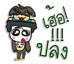 Hello!! My name is Masaru.^_^! sticker #12457898