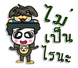 Hello!! My name is Masaru.^_^! sticker #12457900