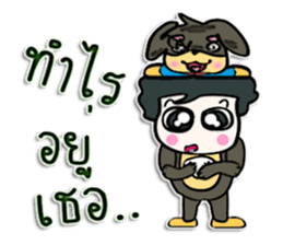 Hello!! My name is Masaru.^_^! sticker #12457903