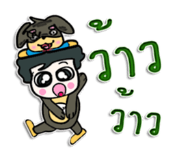 Hello!! My name is Masaru.^_^! sticker #12457911