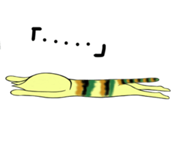 KABUKI color cat sticker #12458140