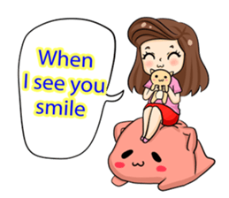 Nun : Greeting Happy Birthday to You. sticker #12458647