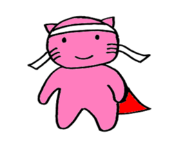 SuperPinkCat sticker #12458694