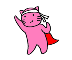 SuperPinkCat sticker #12458695
