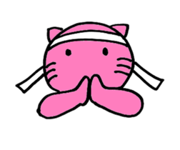 SuperPinkCat sticker #12458700