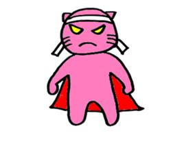SuperPinkCat sticker #12458701