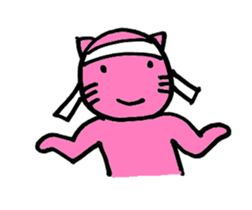 SuperPinkCat sticker #12458702