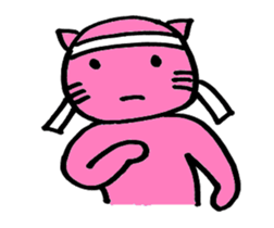 SuperPinkCat sticker #12458703