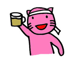SuperPinkCat sticker #12458706