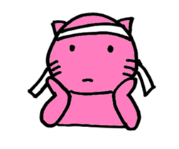 SuperPinkCat sticker #12458711