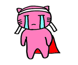 SuperPinkCat sticker #12458716