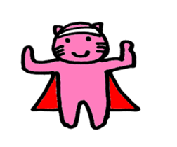 SuperPinkCat sticker #12458717