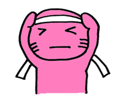 SuperPinkCat sticker #12458718