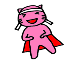 SuperPinkCat sticker #12458719