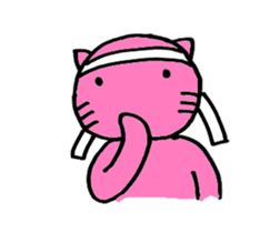 SuperPinkCat sticker #12458722