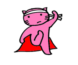 SuperPinkCat sticker #12458723